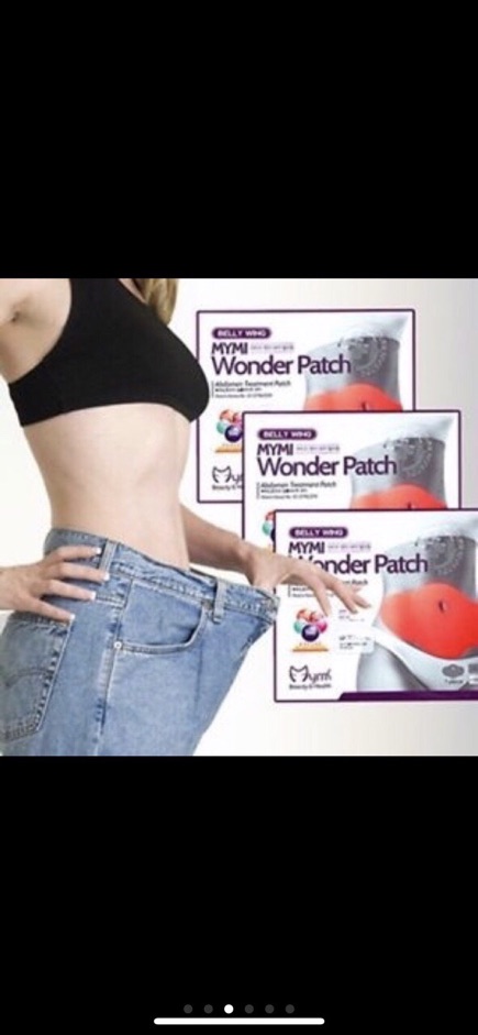 Vỉ 5 Miếng dán tan mỡ thon bụng MYMI Wonder Patch