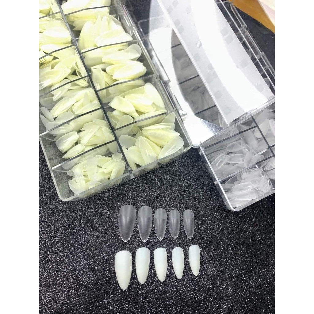 Móng úp bầu nhám chuẩn form, dáng đẹp