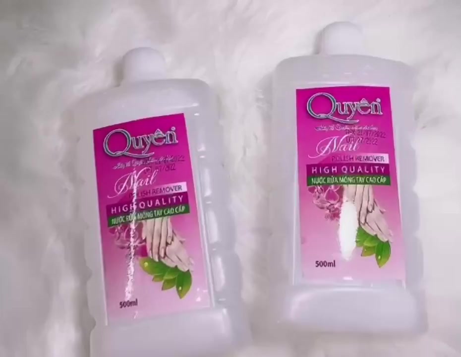 Aceton nước rửa móng tay phá móng gel chai 500ml