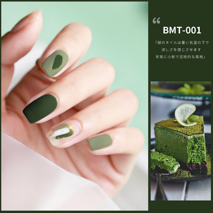 [HCM]Sơn Gel AS Màu Xanh Mã BMT 15ml