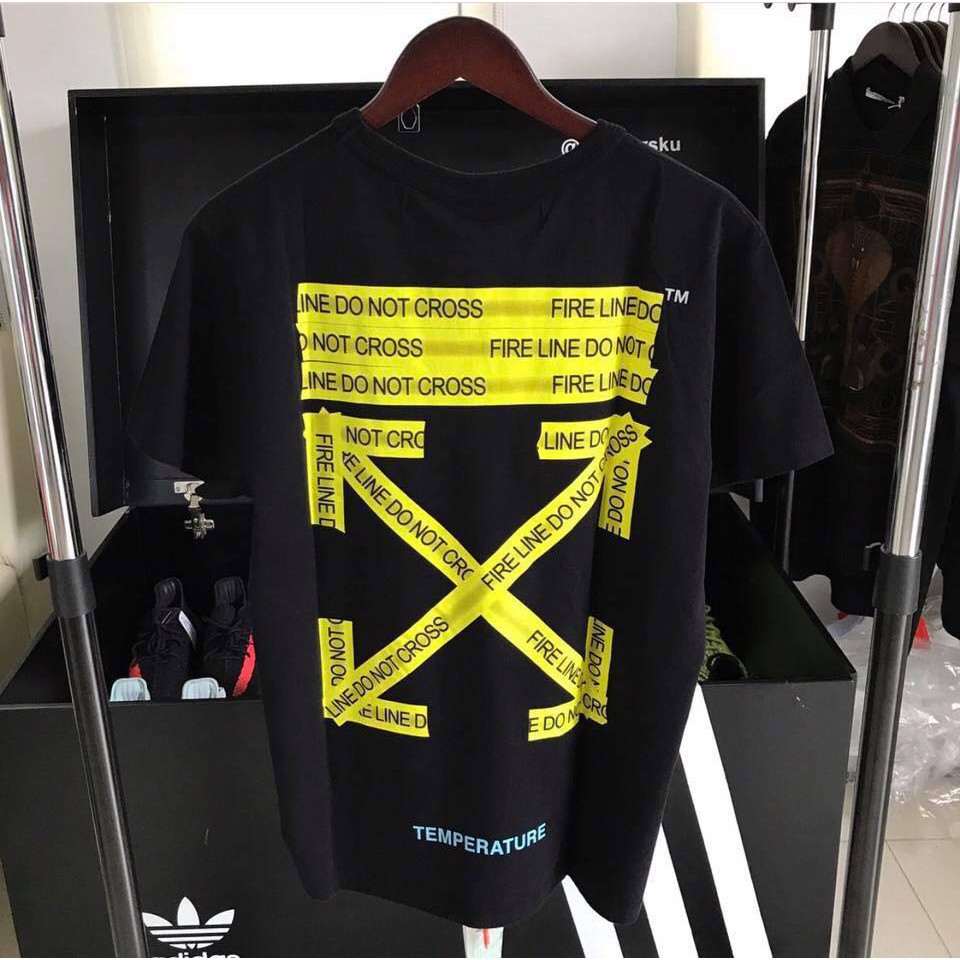 [HCM]Áo OFF-WHITE Đen Vàng