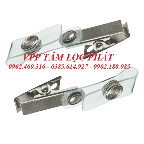 SỈ 100 Chiếc KẸP THẺ SẮT (LOẠI 1) - kẹp đeo thẻ