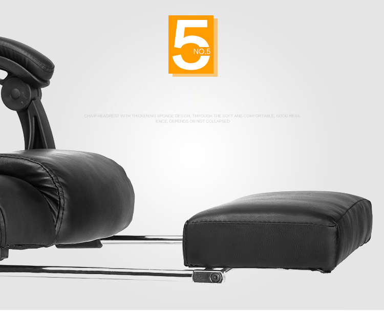 (New) director chair upholstered, reclining back stretch legs, there are massage