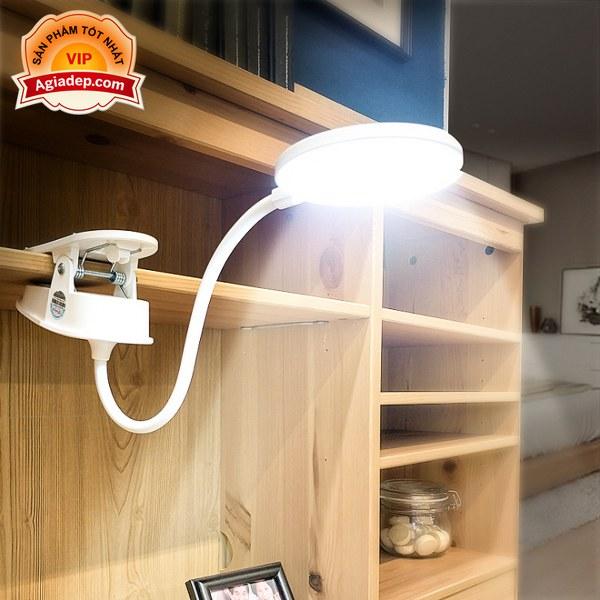 Đèn học Led chống cận hàng hiệu Con én - 3 chế độ sáng, nút bấm cảm ứng tiện dụng - Pin sạc