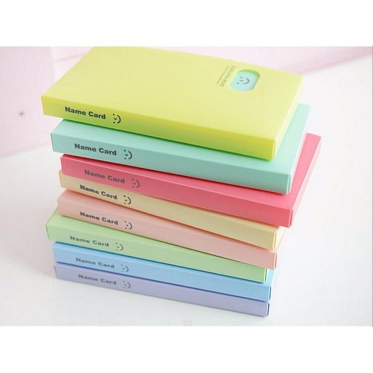 Sổ đựng 120 LOMO CARD màu sắc