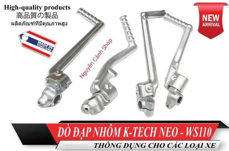 Dò đạp nhôm K TECH gắn Wave