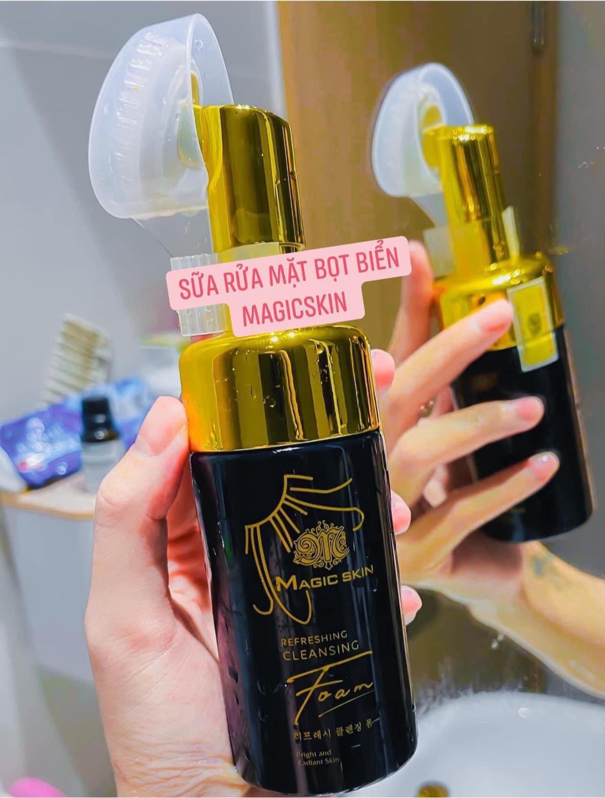 Sữa rửa mặt kem bọt biển tươi🌻FREESHIP🌻trắng da ngừa mụn