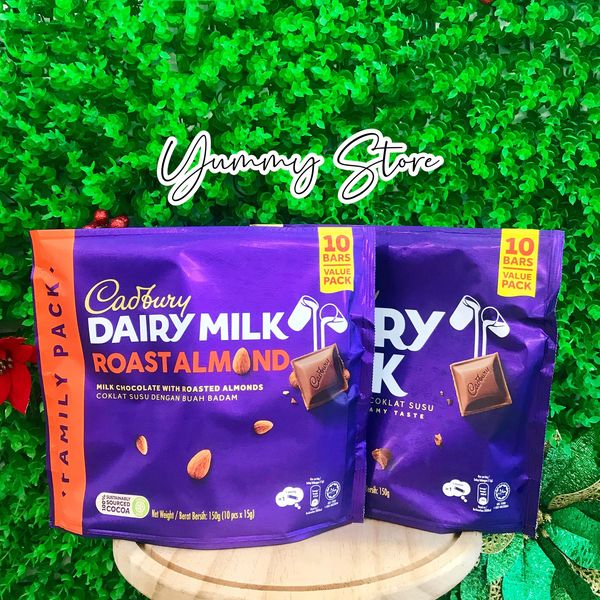 Socola Cadbury Dairy Milk Family Pack Gói 150G