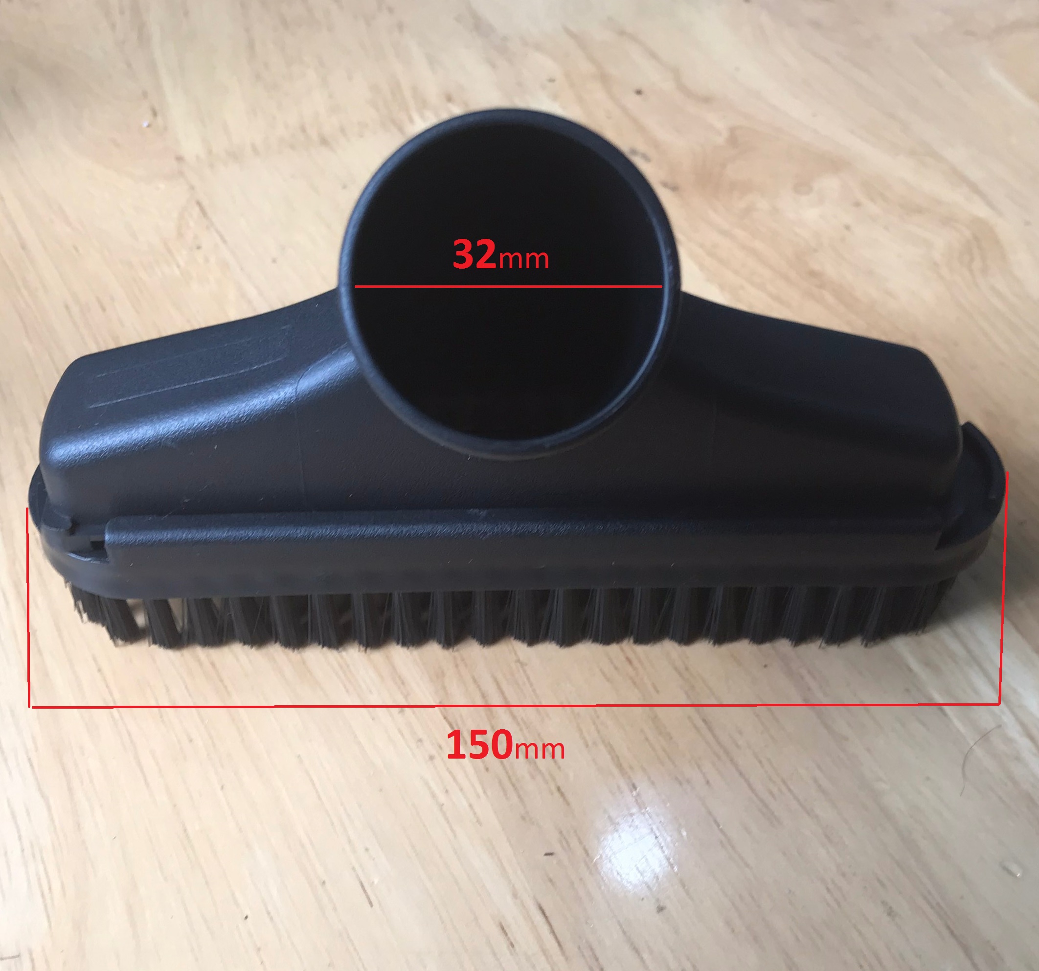 Đầu Bàn Chải Lông Ngựa dùng Cho Máy Hút Bụi Phi 32mm