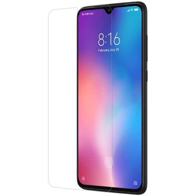 Kính cường lực trong suốt Xiaomi Mi 9 (Kèm miếng lau)