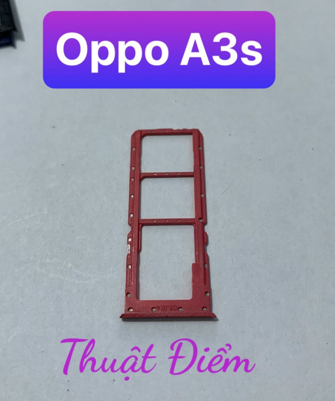 khay sim oppo A3s 32G (chọc sim trên)