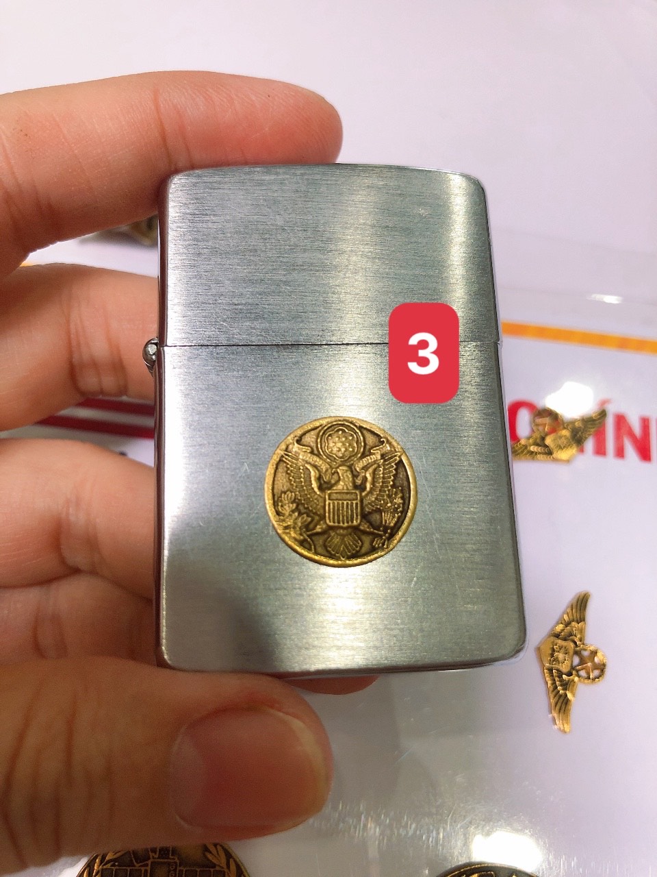 MIẾNG DÁN EBLEM ZIPPO CÁC CHỦ ĐỀ, Hàng Zin Mỹ