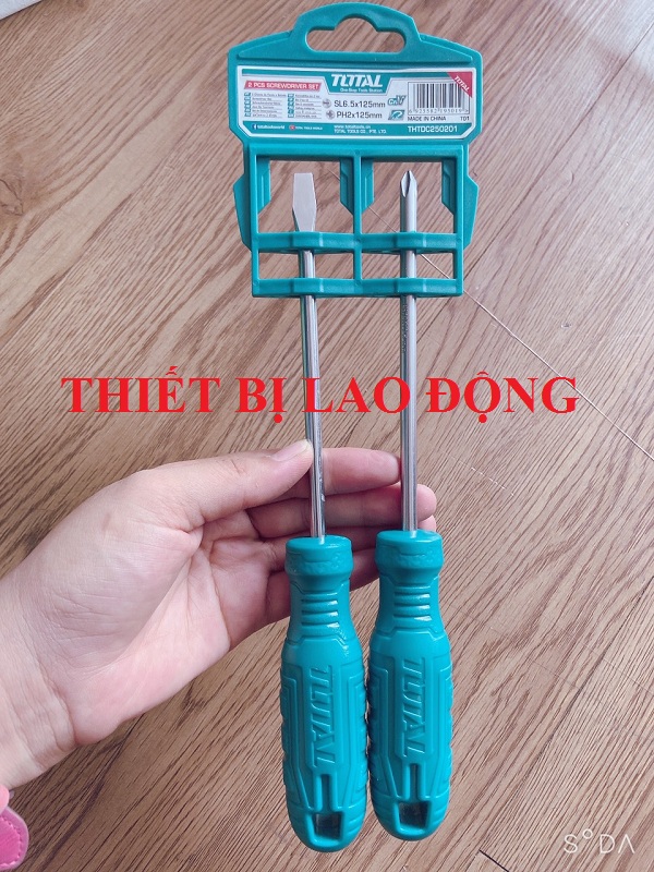 Bộ 2 tua vít dẹp và bake THTDC250201