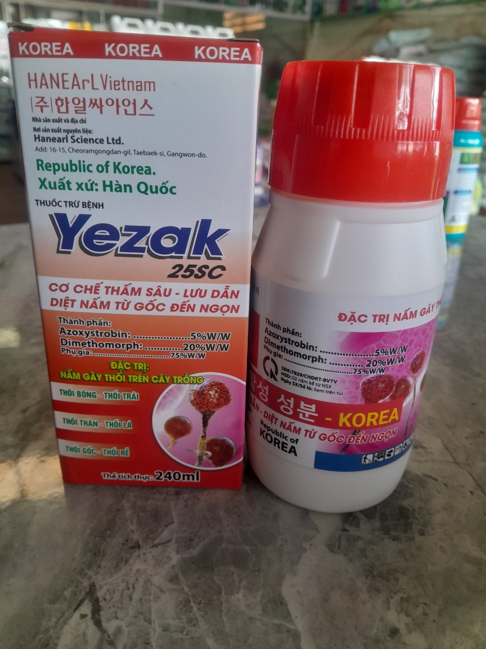 THUỐC TRỪ BỆNH YEZAK 25SC 240ML