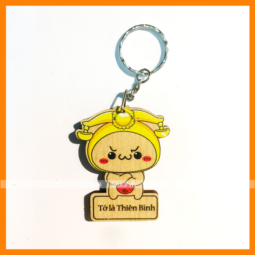 Thiên Bình - Móc khóa Danbo 12 cung hoàng đạo (mẫu mới )