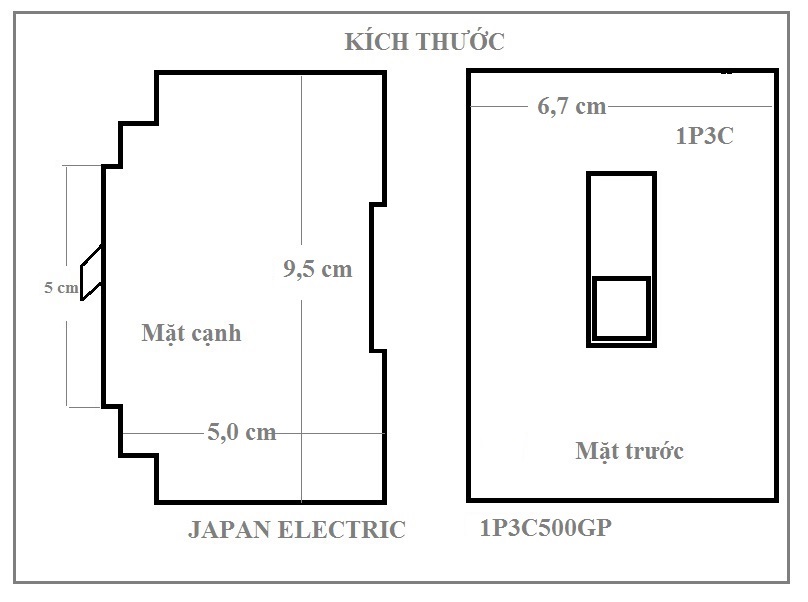 APTOMAT MCB 3 PHA NHẬT 15A