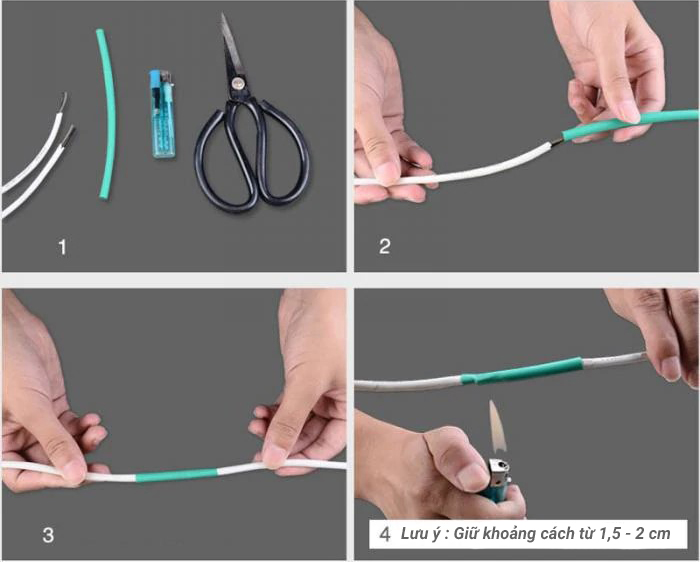 Combo 5 mét Gen Co Nhiệt phi 5 ( 5mm )