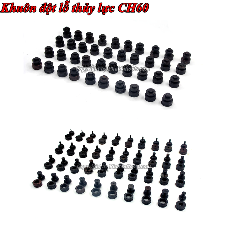 Khuôn Đột Lỗ Tròn Cho Máy Đột Lỗ Thủy Lực CH60