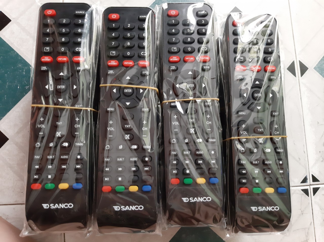 Điều Khiển Tivi Sanco ( Hàng Zin Mới )