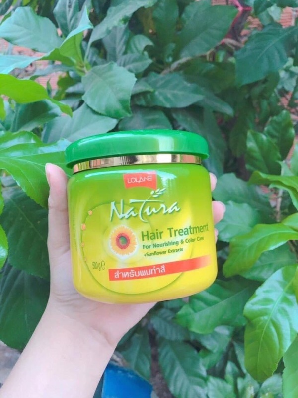 Kem ủ dưỡng tóc tinh chất Hoa Hướng Dương Lolane Natura Hair Treatment 500g nhập khẩu