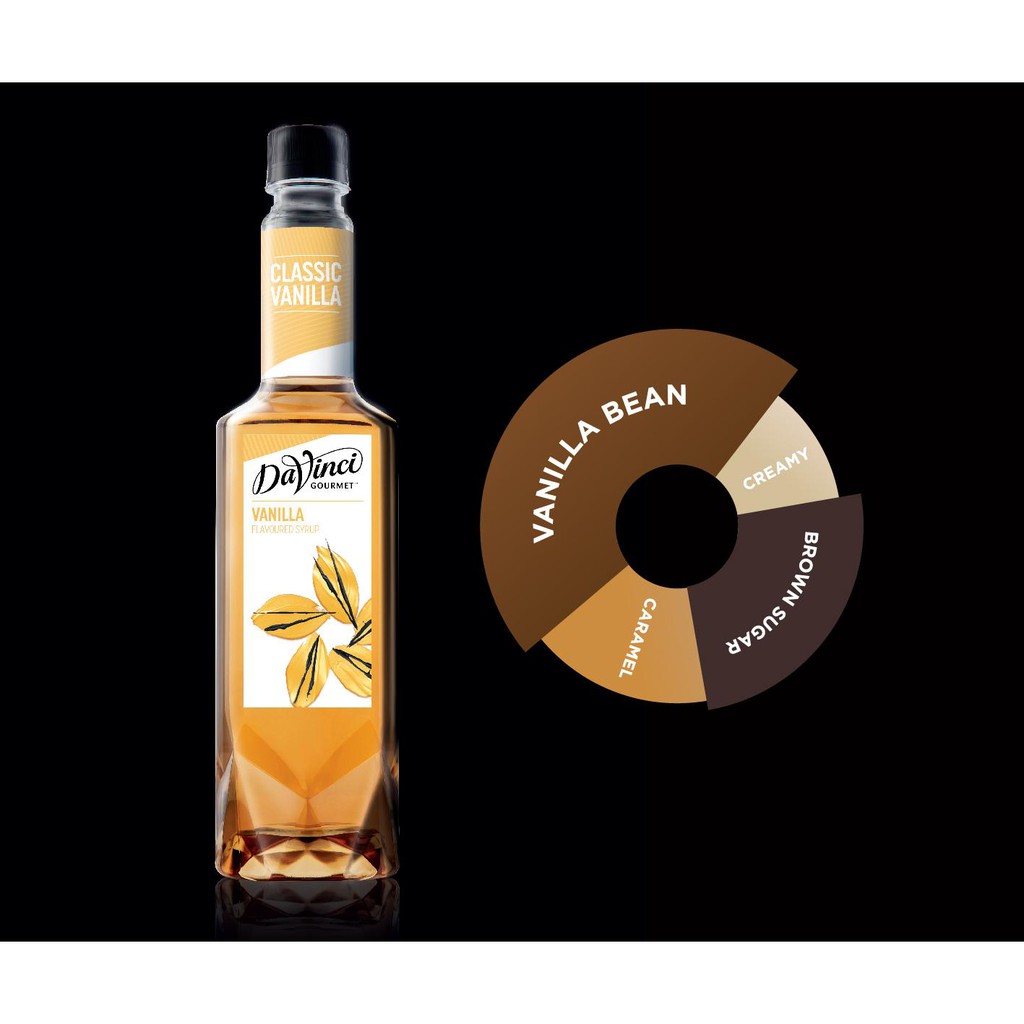 Siro hương Vanila/ Syrup Davinci Vanilla 750ml- CLOUDMART