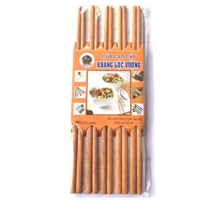 [FREESHIP️] SET 10 ĐÔI ĐŨA GỖ CAO CẤP CỰC ĐẸP