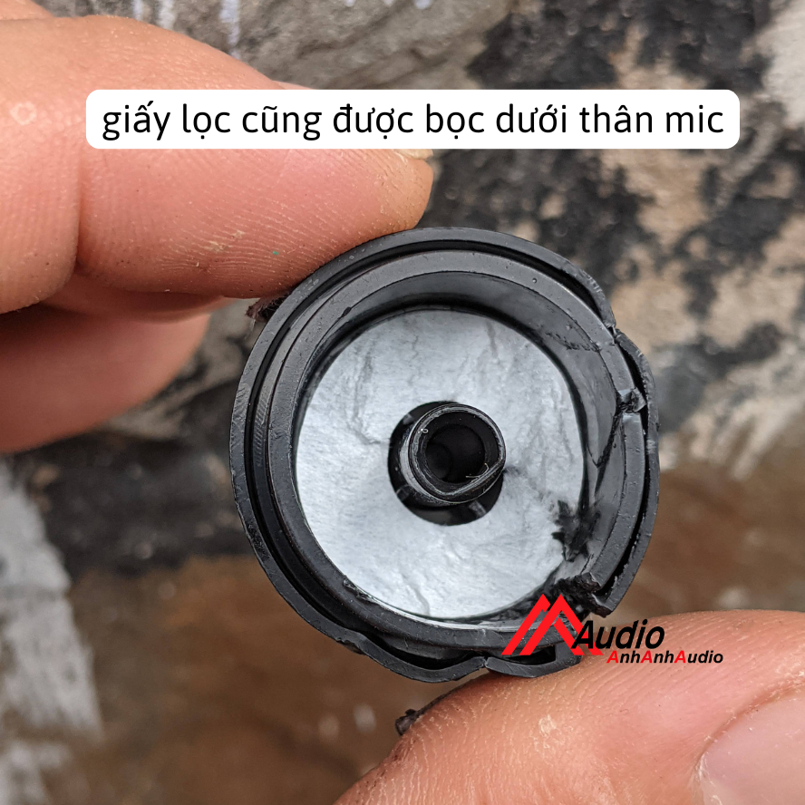 Côn mic K8 UGX9 loại từ neo lỏi mic bên trong theo thiết kế âm học giá 1 cái