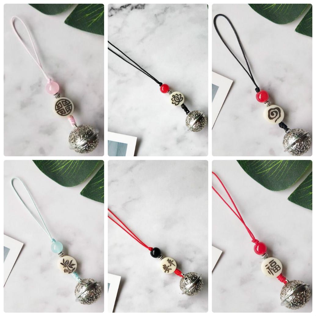 Móc khóa Ma đạo tổ sư dạng móc điện thoại chuông Giang gia phim trần tình lệnh phong cách cổ trang trung quốc Lam Vong Cơ Ngụy Vô Tiện Tiêu Chiến Vương Nhất Bác