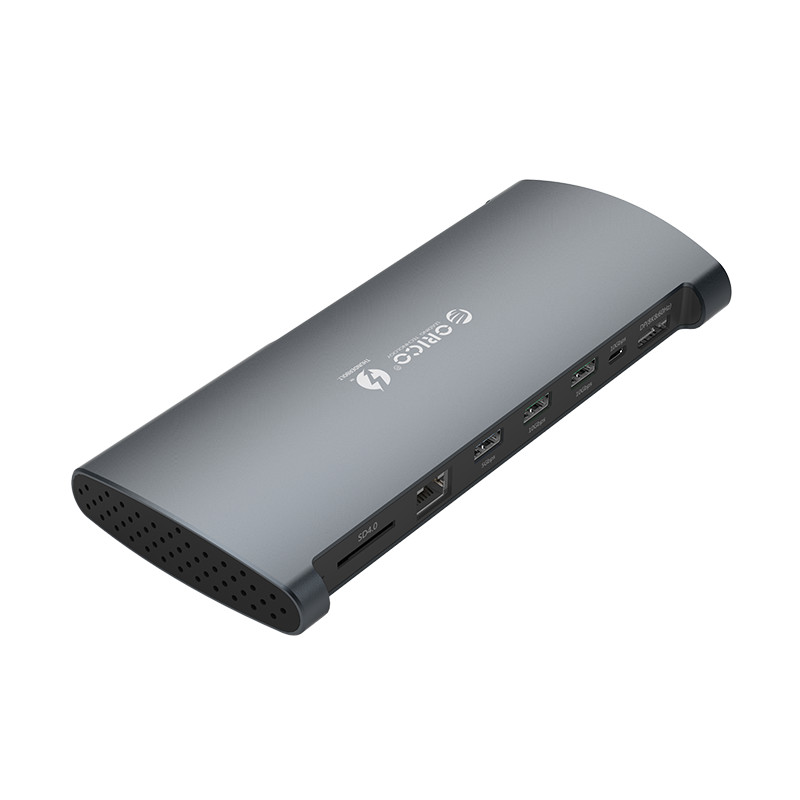 [Installment 0%]Đế multi-purpose plug Orico tb3-s1 8 in 1 Thunderbolt 3-genuine goods