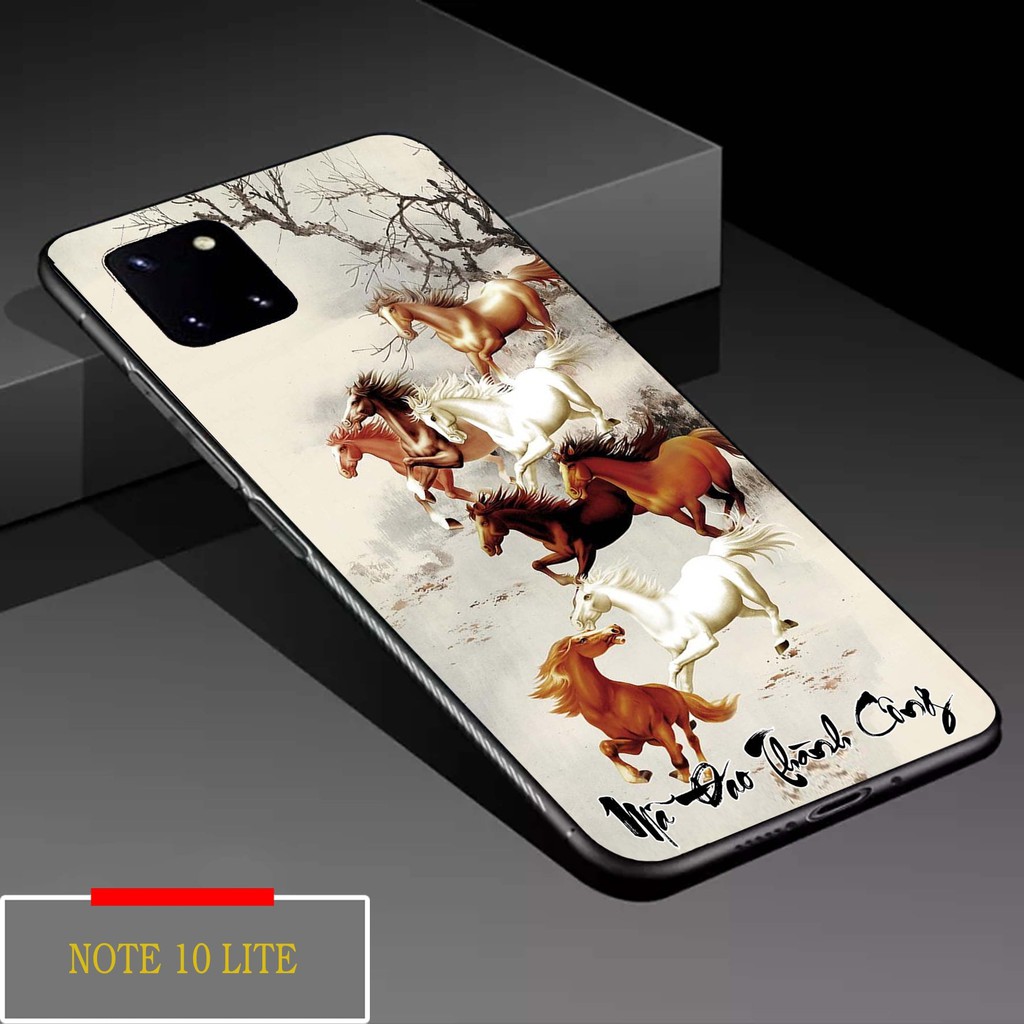 ốp samsung note 10 lite kính cường lực siêu đep