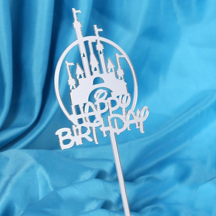 Mica Happy Birthday - Trang trí bánh