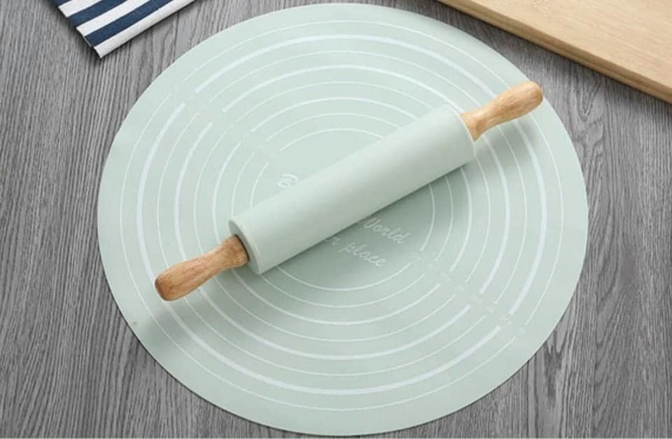Thảm silicon - Thanh cán bột