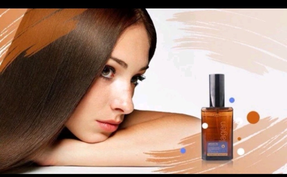 TINH DẦU DƯỠNG TÓC KHÔ YẾU HANEDA COLLAGEN ARGAN 60ML