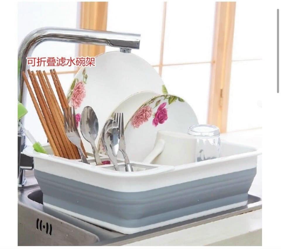 Chậu úp bát gấp gọn đa năng