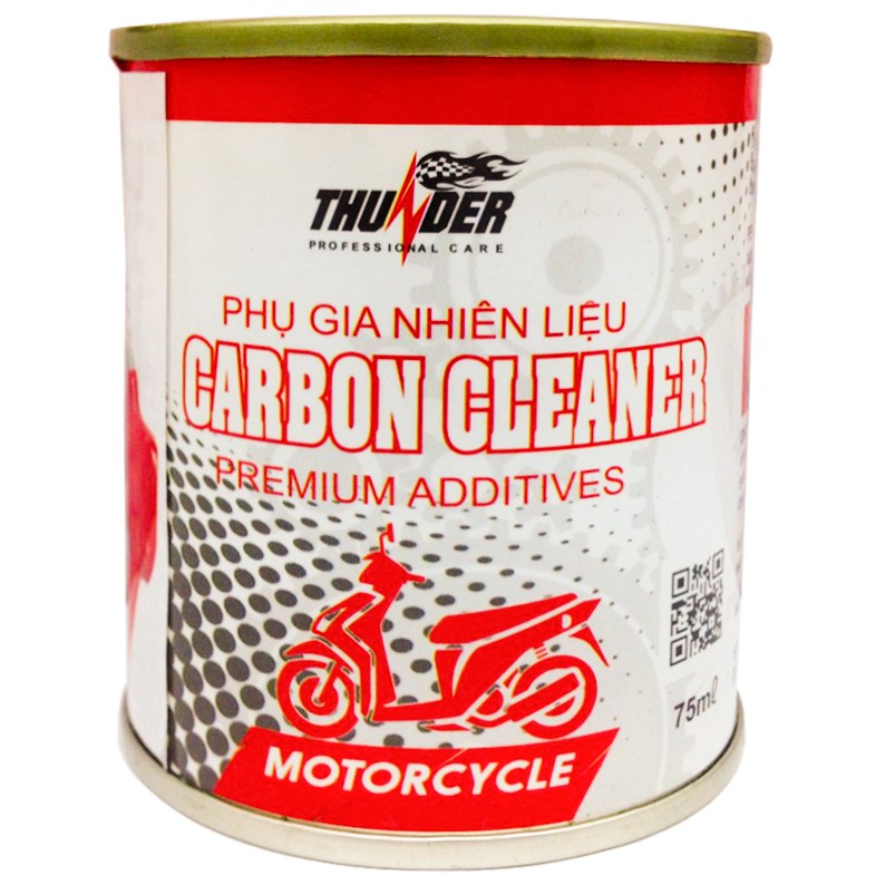 Thunder phụ gia sạch kim phun xăng và bình xăng con xe máy số và tay ga-75ml