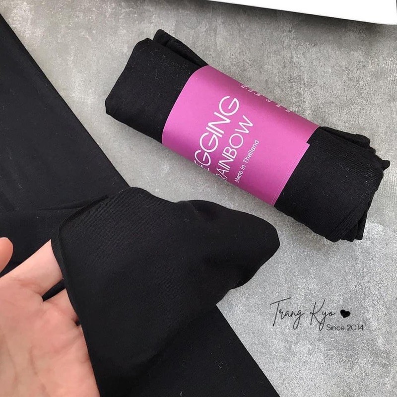 ✾ Quần legging lửng thái💥Quần legging ngố đùi thái cạp chun siêu mịn💥