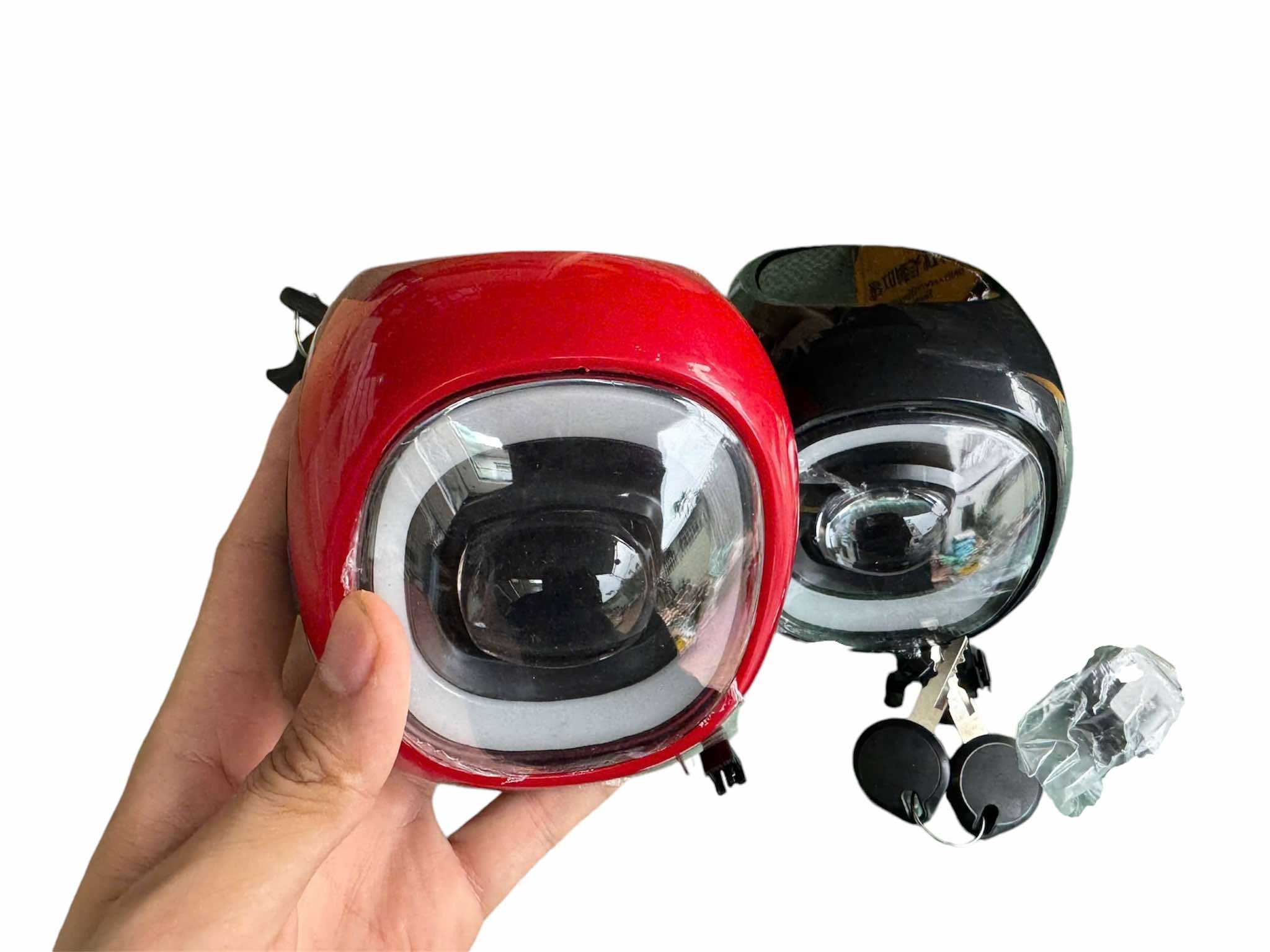đầu đèn xe đạp điện, đầu đèn xe máy điện cỏ