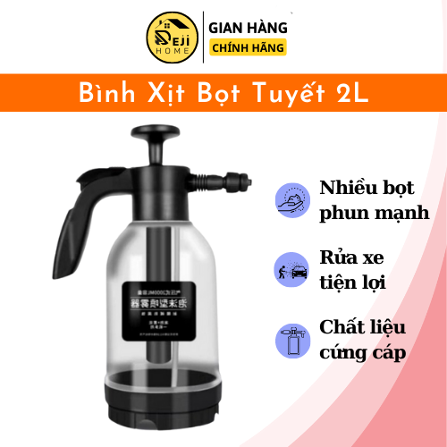 Bình Xịt Tạo Bọt Tuyết Rửa Xe Ô Tô , Xe Máy Bình Tưới Cây Cầm Tay Tiện Dụng Bọt Rửa Xe Không Chạm