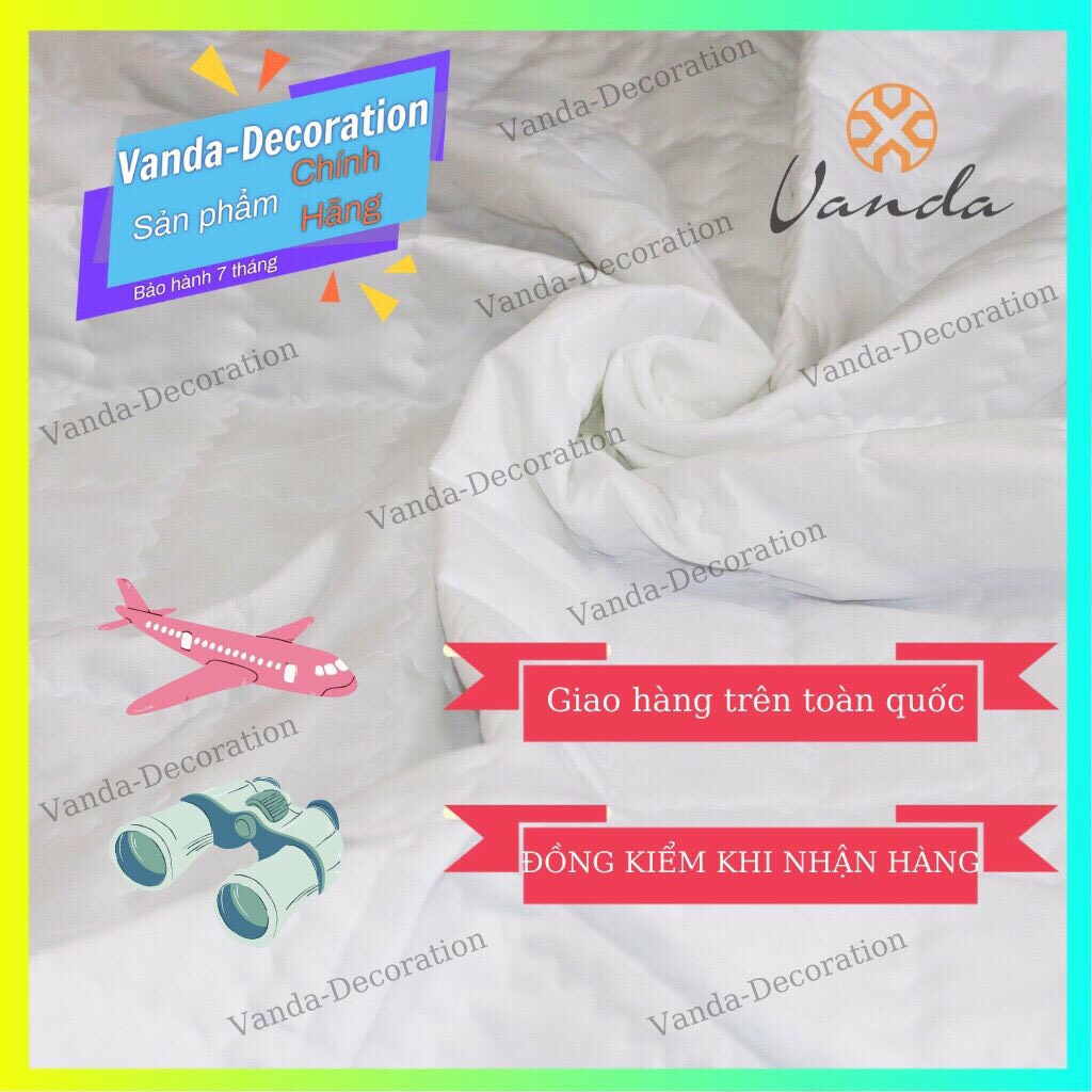 Ruột chăn hè bông tấm mỏng cao cấp Vanda 1,2kg