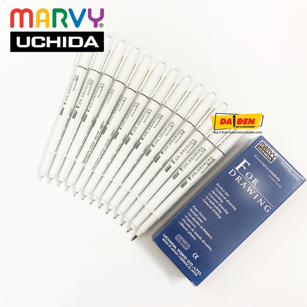 [HCM]Bút Line Kháng Nước MARVY UCHIDA