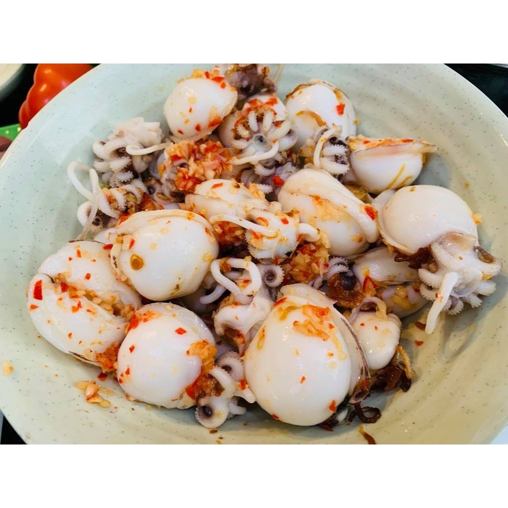 ✆  Mực Bầu 1KG ( Nang Nút)
