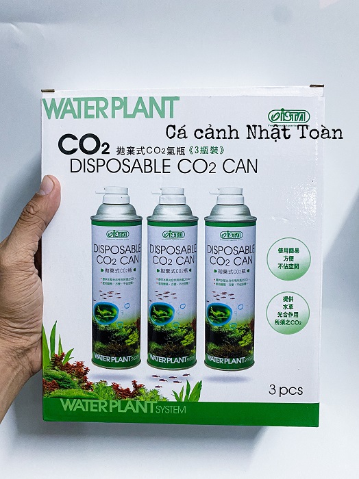 "hoàn tiền đến 10%" bình kit co2 ista lẻ 1 bình i517 thay thế cho bể thủy sinh