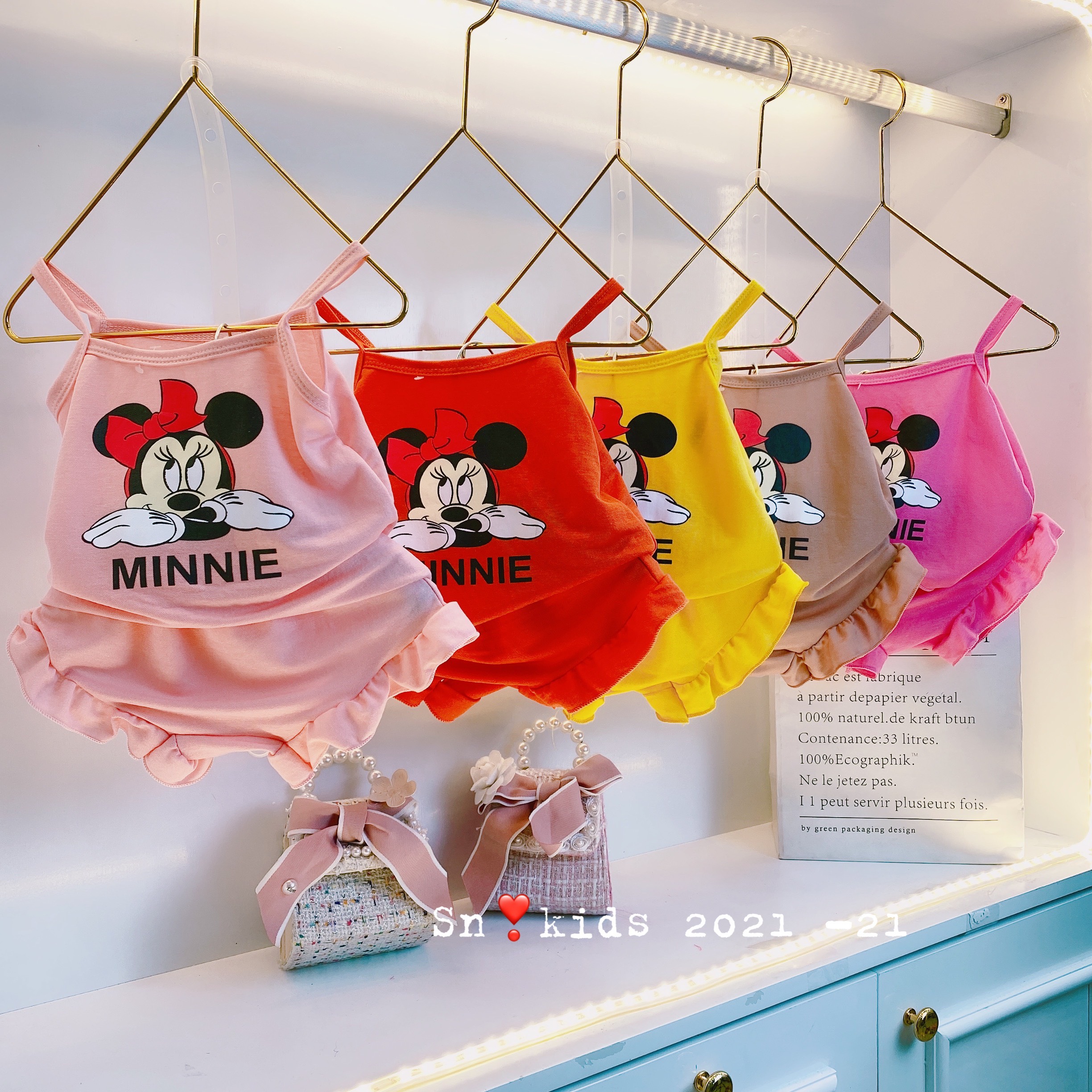 Bộ đũi 2 dây Mickey