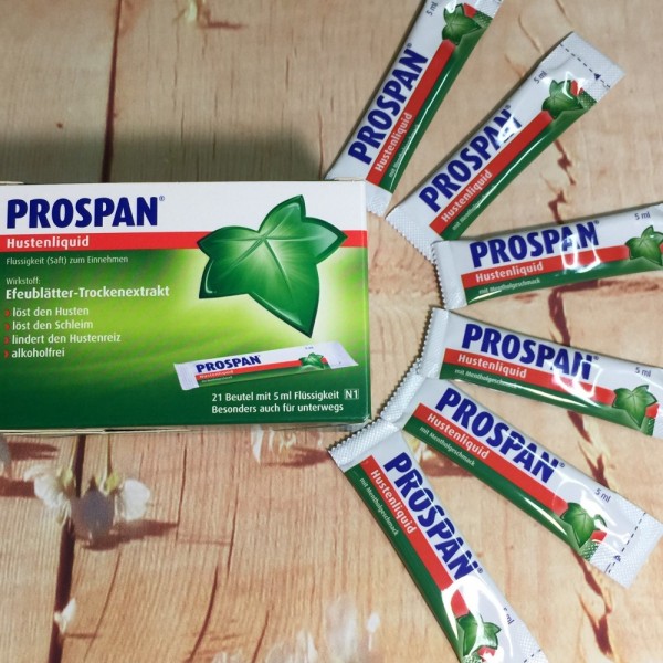 [ NỘI ĐỊA ĐỨC ] Siro ho Prospan dạng gói (21x5ml)