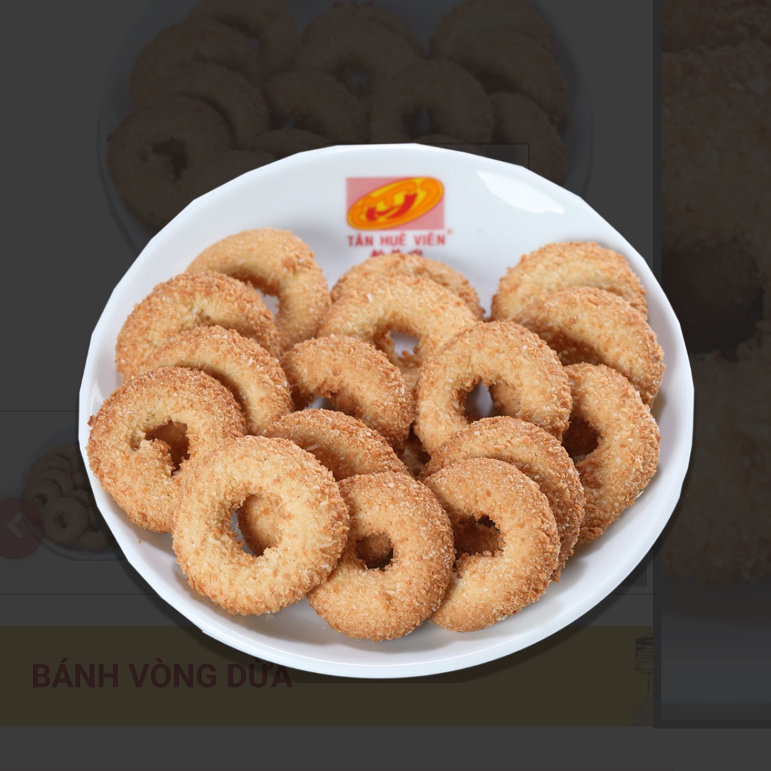 BÁNH VÒNG DỪA TÂN HUÊ VIÊN