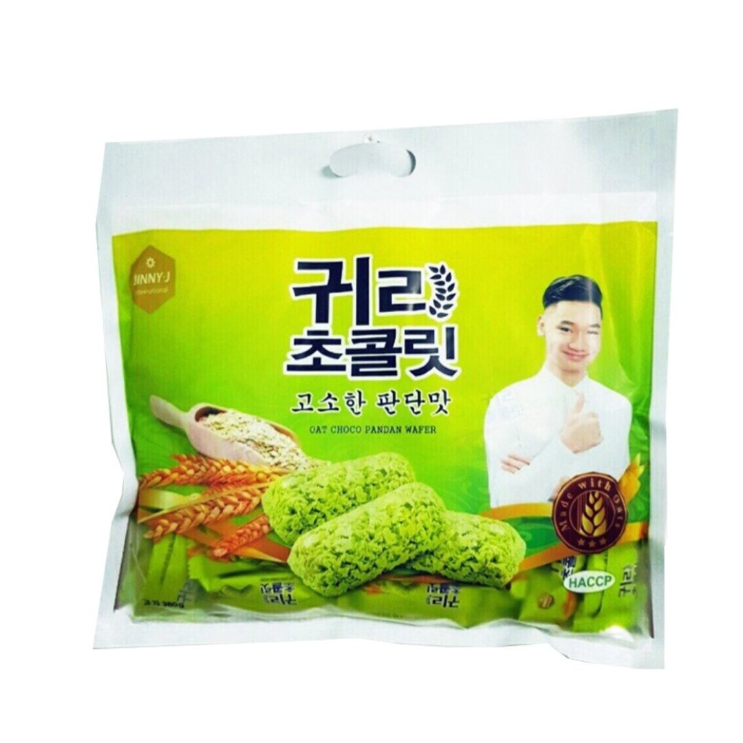 Bánh quy yến mạch Jinny Socola vị dứa 350g