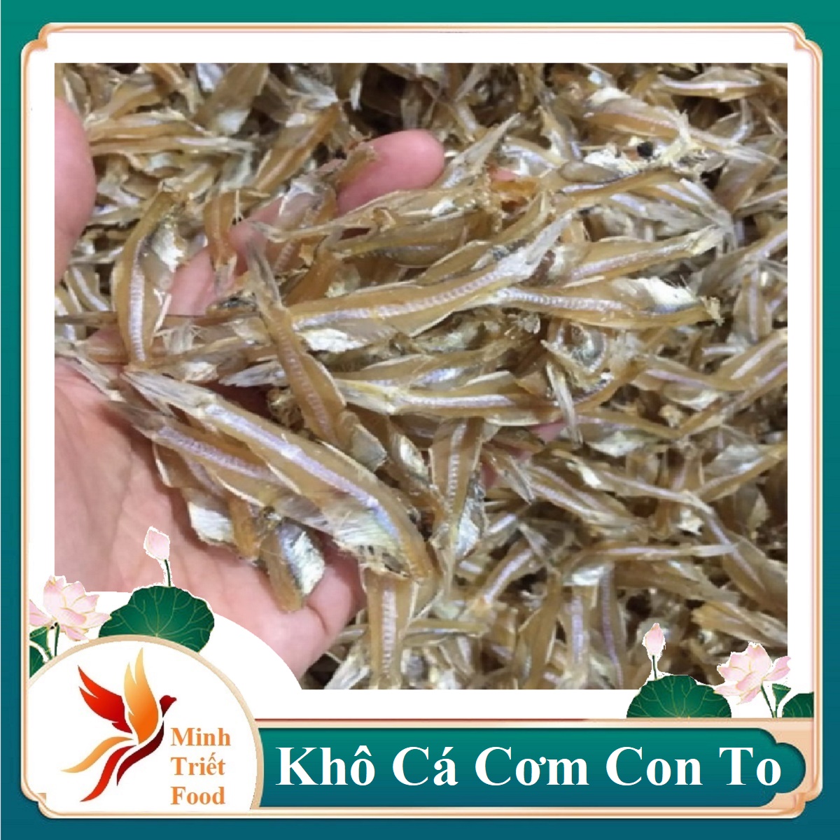 1 kg khô cá cơm đặc sản cà mau ngon, sản phẩm luôn date mới
