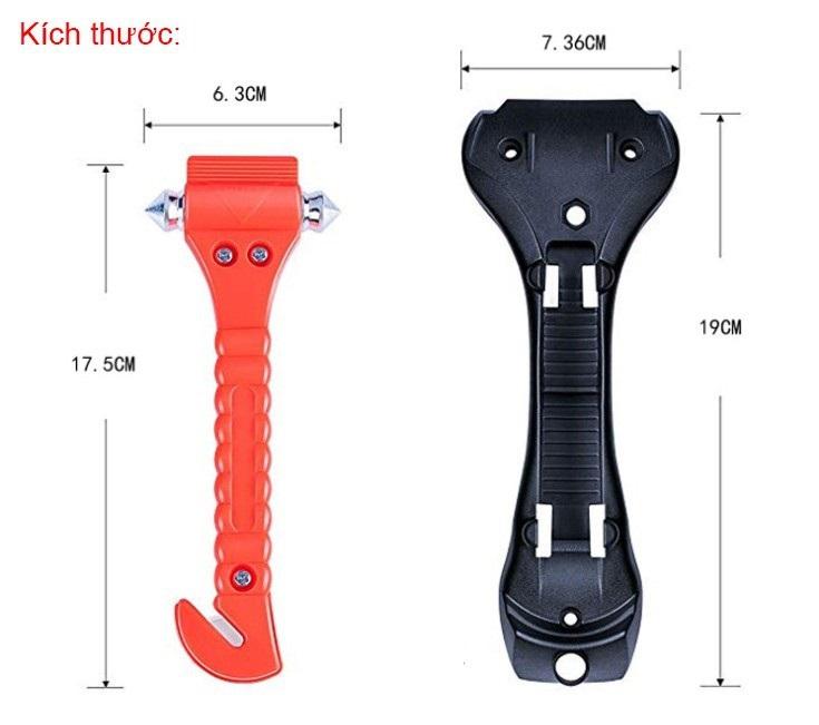 Búa phá kính thoát hiểm ô tô
