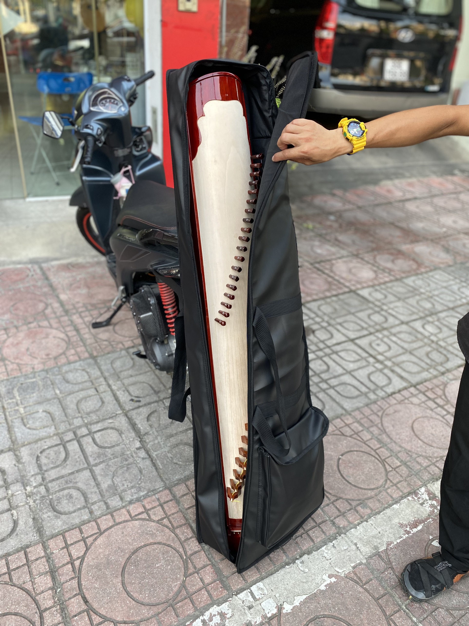 Bao da đàn tranh 3 lớp 17 dây