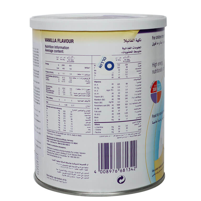 Sữa Nutrini Drink Vani 400g